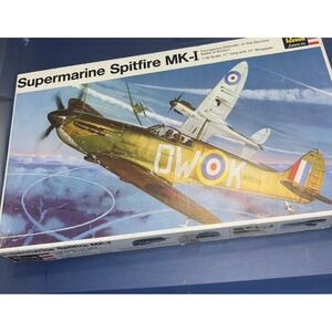 VTG 1/32 Supermarine Spitfire Mk I RAF Fighter Model Kit New 11" And 14" Wings